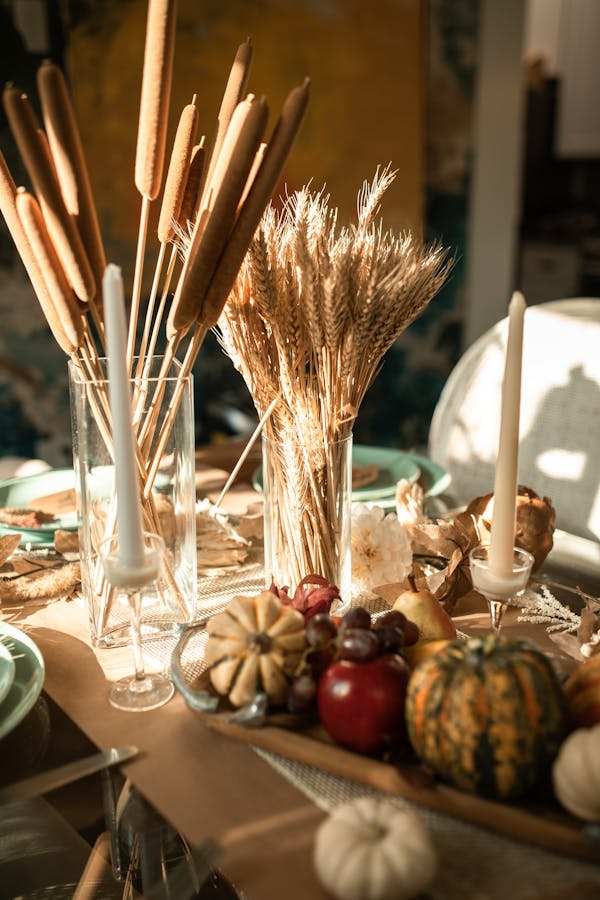 Rustic elegance Thanksgiving party theme